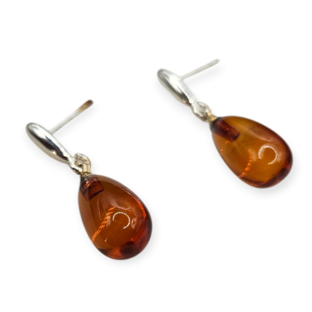 Amber Earrings